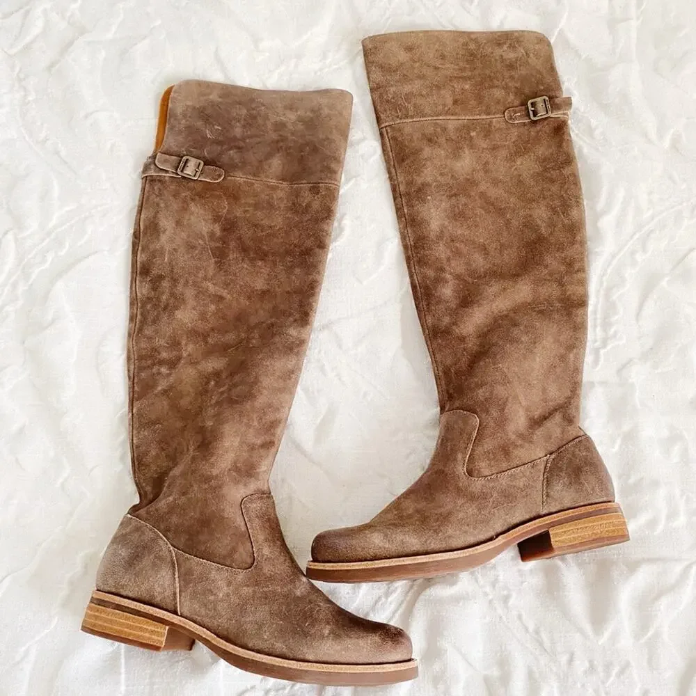 Kork Ease Addison Distressed Boots Size 6 New